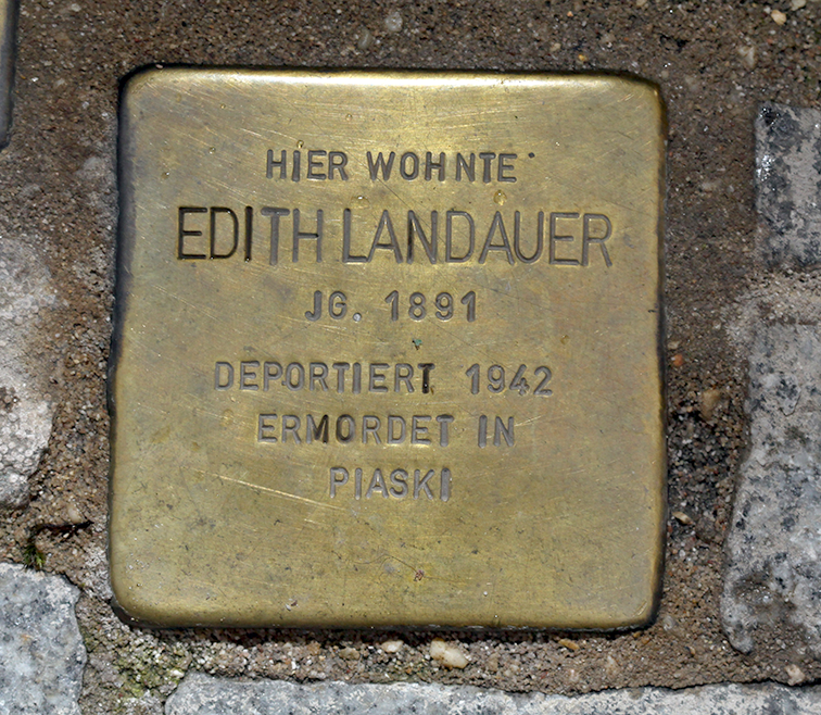 Stolperstein von Edith Landauer